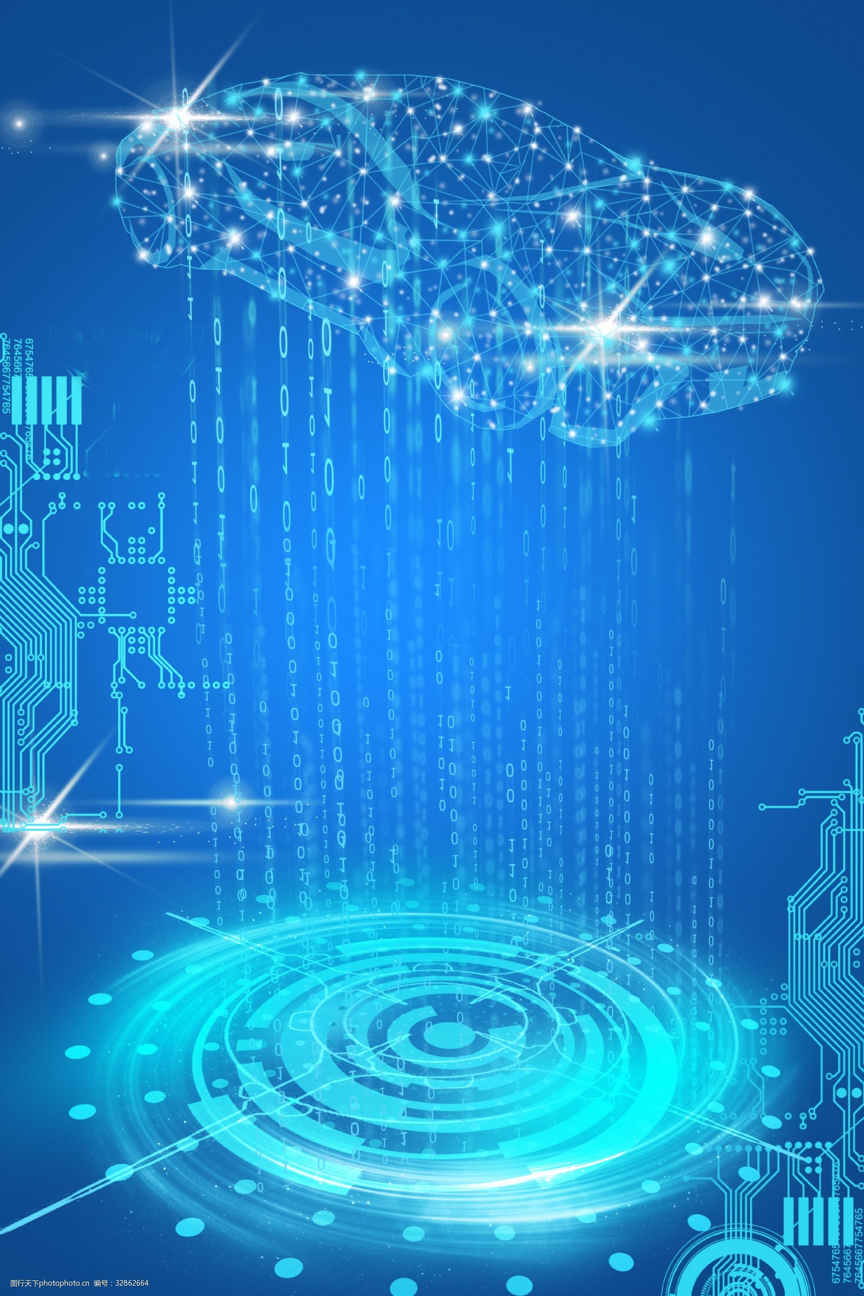 專業(yè)洗車海報(bào)背景素材